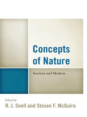 cover image of Concepts of Nature